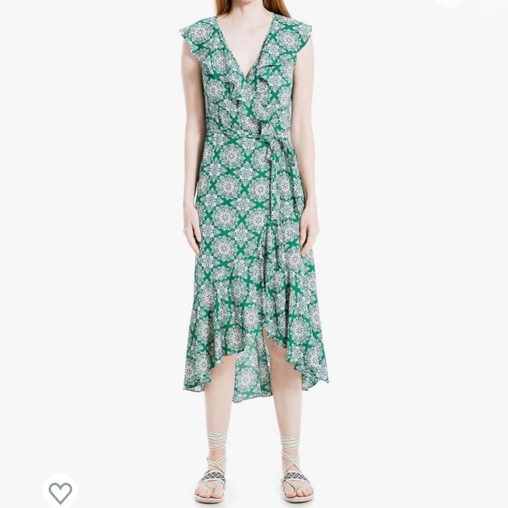 Max Studio Women's‎ Ruffle Wrap Dress
